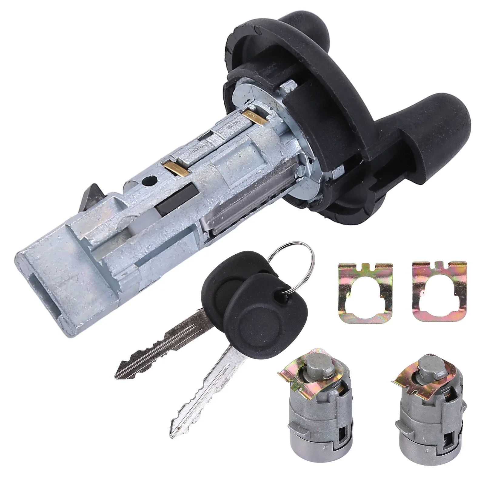 

2-door Lock Ignition Switch with 2 Keys Kit for 1998-2005 Sonora Yukon Sonoma Jimmy Replacement 12472980 15815961 Cylinder Key