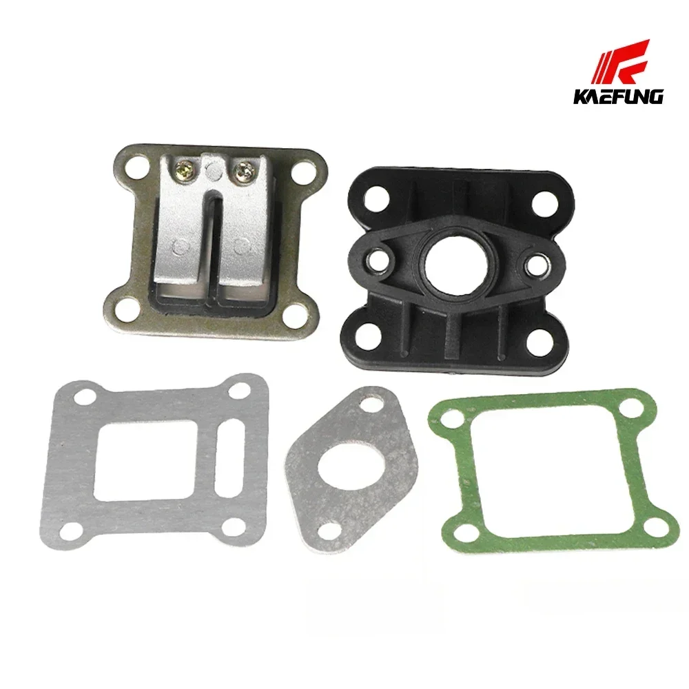 Carburetor Reed Valve Inlet Intake Manifold Gaskets for 47cc 49cc Mini Moto Dirt Pocket Bike ATV Quad Minimoto Go Kart Scooter