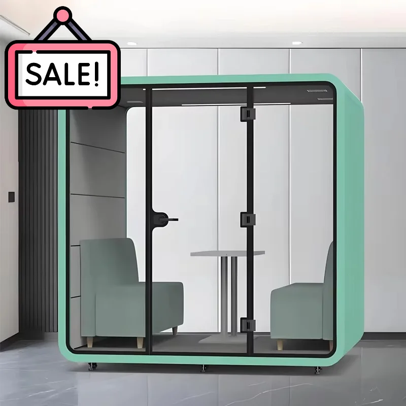 Customization Office Recording Booth Commercial Space Calling Pod Movable Soundproof Pods for Drums