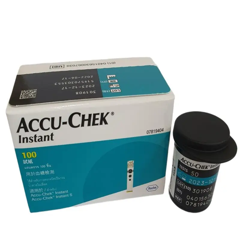 Accu-Chek Instant Glucose Test Strips 50Pcs / 100Pcs (Exp:latest)