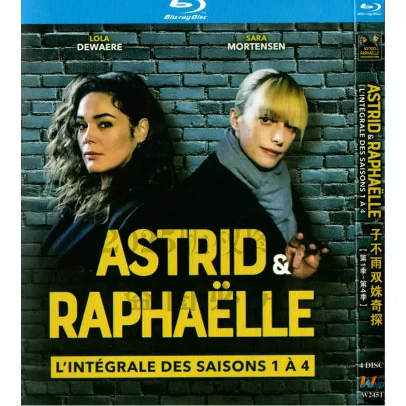 

French Suspense Crime TV Series Child Rain Double Strange Detective Seasons 1 to 4 High Definition BD Blu-ray 4 Disc Set