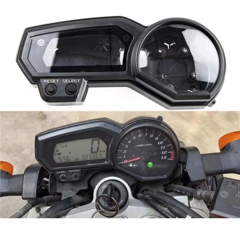 For 2006 - 2013 Yamaha FZ1 FZ1N FZ1S FZ6 FZ6N FZ6R Motorcycle Meter Box Speedometer Odometer Tachometer Cover 2010 2011 2012