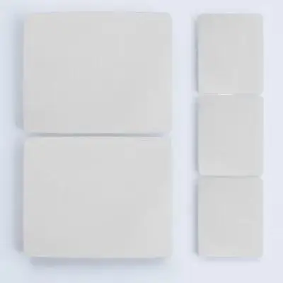 5 pçs grande sublimação mouse pad espaços em branco pano de borracha tapetes de mesa escritório jogos computador portátil mouse pad superfície lisa antiderrapante