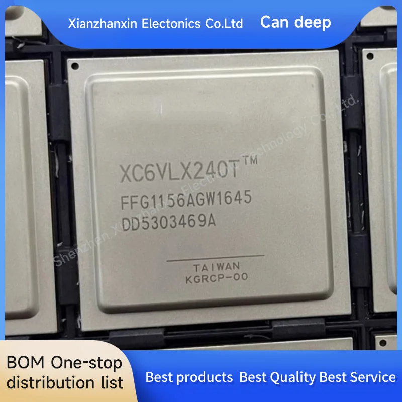 

1PCS/LOT XC6VLX240T-FFG1156 XC6VLX240T-FF1156 XC6VLX240T BGA1156 Programmable logic chips in stock