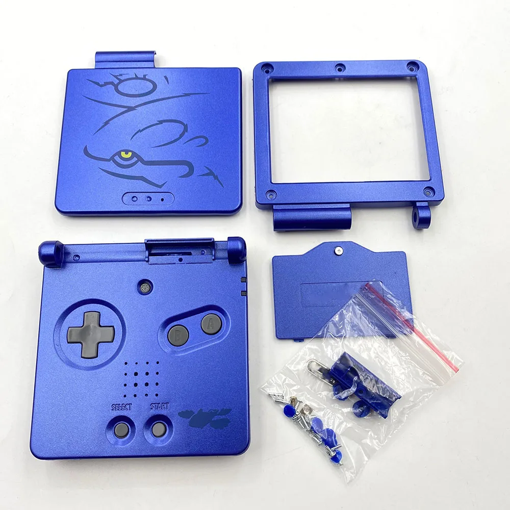 لGBA SP الإسكان شل غطاء حالة جزء لنينتندو Gameboy Advance SP