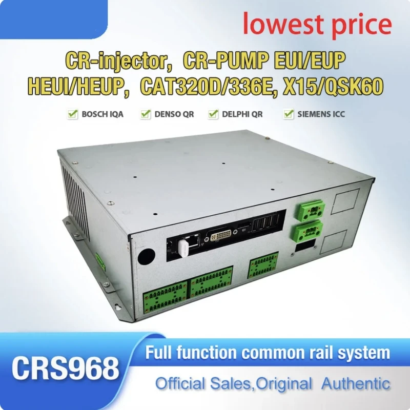 

CRS968 high pressure common rail test bench control system for Bosch Denso Delphi diesel injector pump