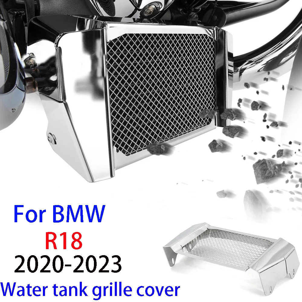 

NEW 2020-2022 Motorcycle Water Tank Radiator Grill Oil Cooler Guard Protection Cover For BMW R18 R 18 B Classic Transcontinental