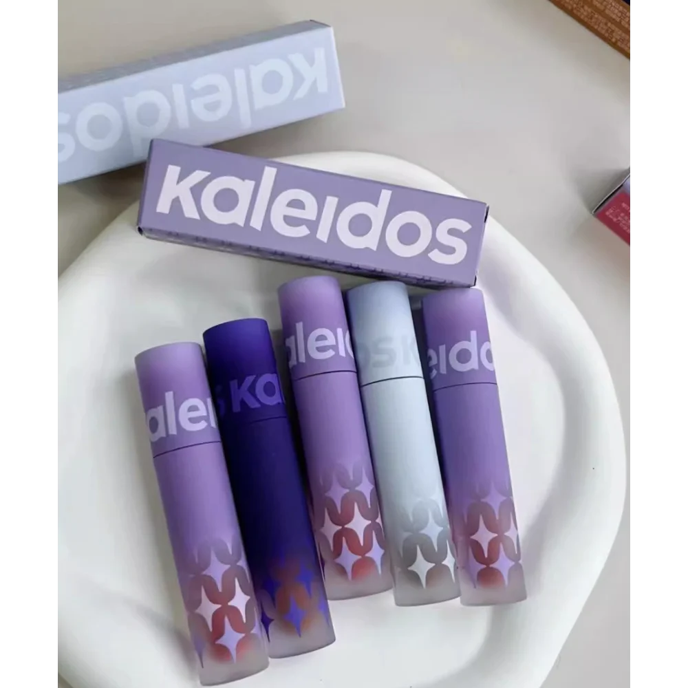 

Kaleidos Lip Mud Velvet Matte Lipstick Long-lasting Non-stick Cup Waterproof Super Concealer Lip Wrinkles Korea Makeup Cosmetics