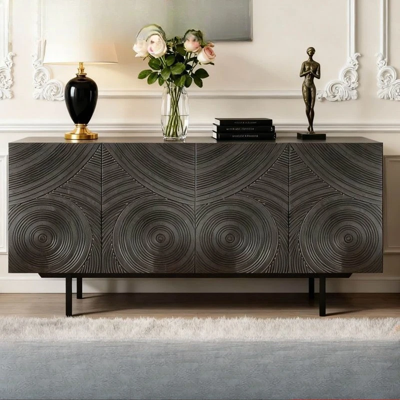 

dining side cabinet creative design light luxury locker widening full set simple side cabinet bucket cabinet integration