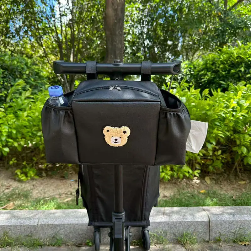 New Baby Stroller Bag Multifunctional Baby Stroller Hanging Bag Lightweight Out-and-out Baby Stroller Supplies Storage Bag