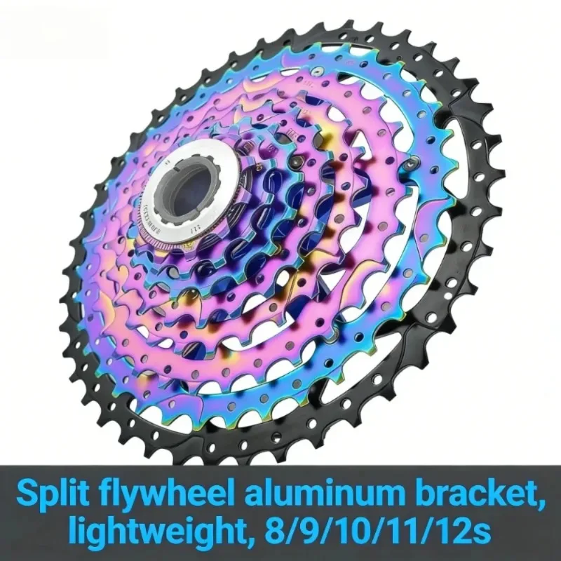 

Кассета для горного велосипеда Rainbow 8/9/10/11/12 скоростей, 42T 50T, звездочка-трещотка K7 для Shimano HG