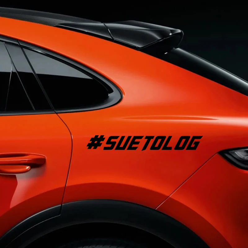 41605# Die-Cut Vinyl Decal #SUETOLOG Car Sticker Waterproof Auto Decors on Car Body Bumper Rear Window 4