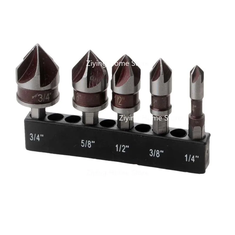 Suitable for 5-piece Set of 82 ° Hexagonal Handle Five Blade Chamfering Machine