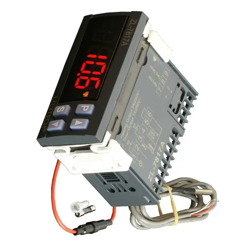 DT17 2X for LILYTECH ZL-7817A PID Temperature Controller Thermostat with Integrated SSR 100-240Vac 0.01C