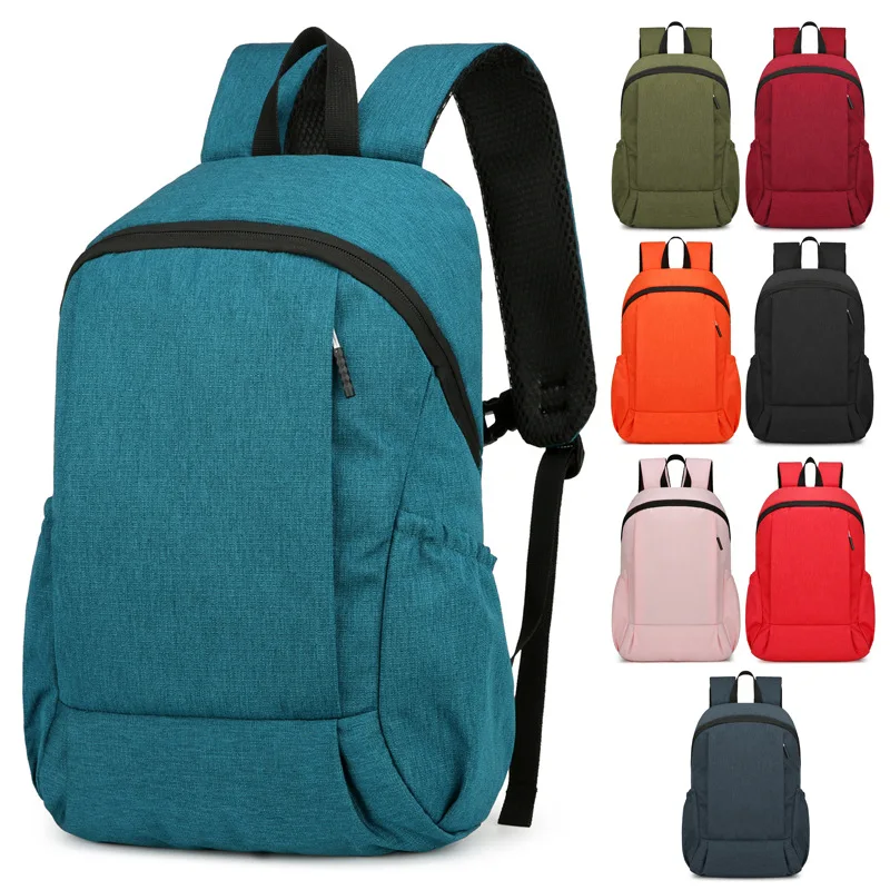 Zaino da escursionismo per ciclismo sportivo all'aria aperta Borsa da viaggio casual leggera Borsa a tracolla doppia per viaggi di tempo libero