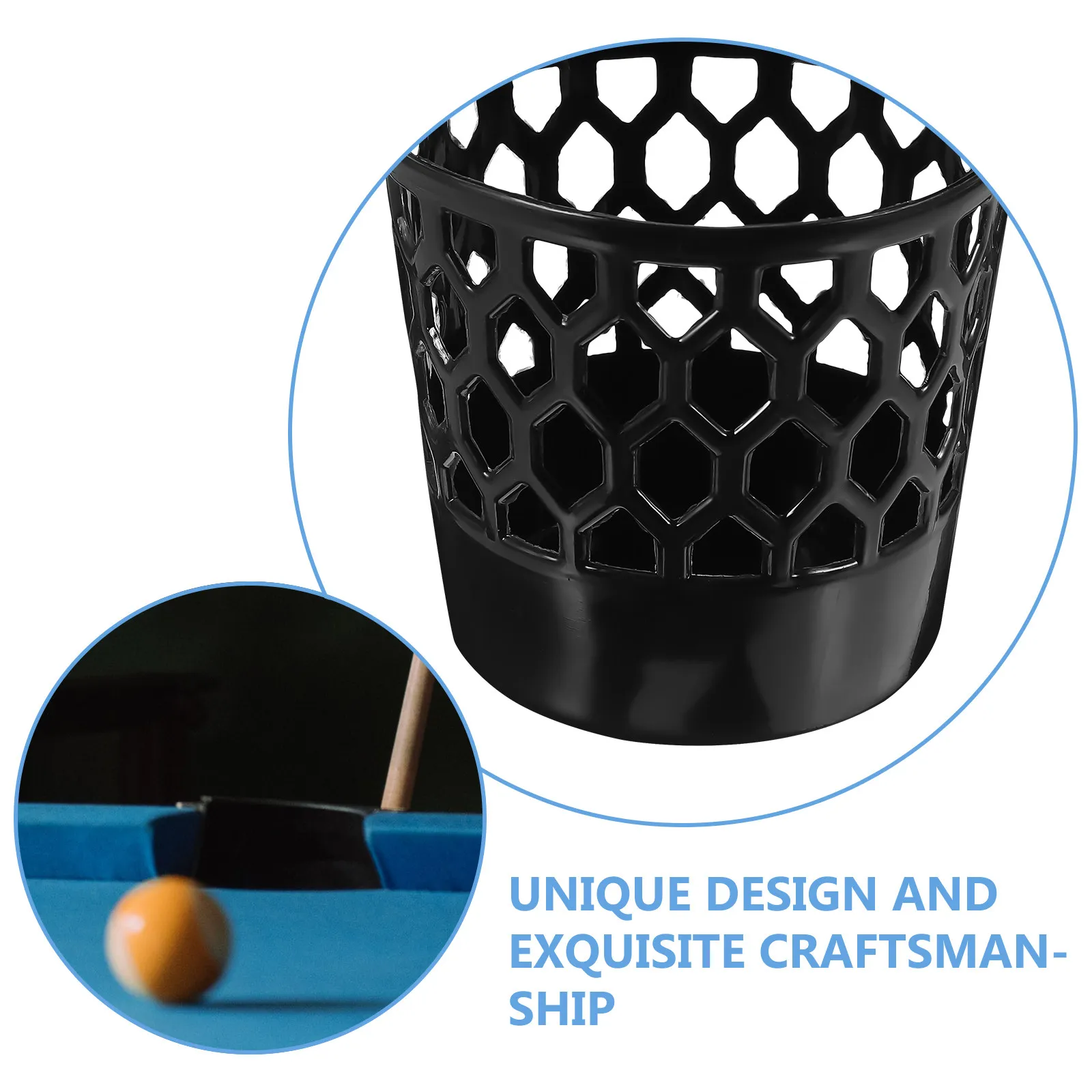 

Pool Table Accessories Storage Basket Billiards Net Bag Pocket Replacement for Parts