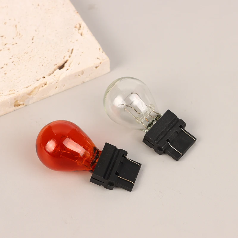 2 Stuks 3157 Dc 12V 21/5W Auto Remlicht Lampen Halogeenlamp Kwarts Glas Richtingaanwijzer Remlichten Achteruitrijlicht