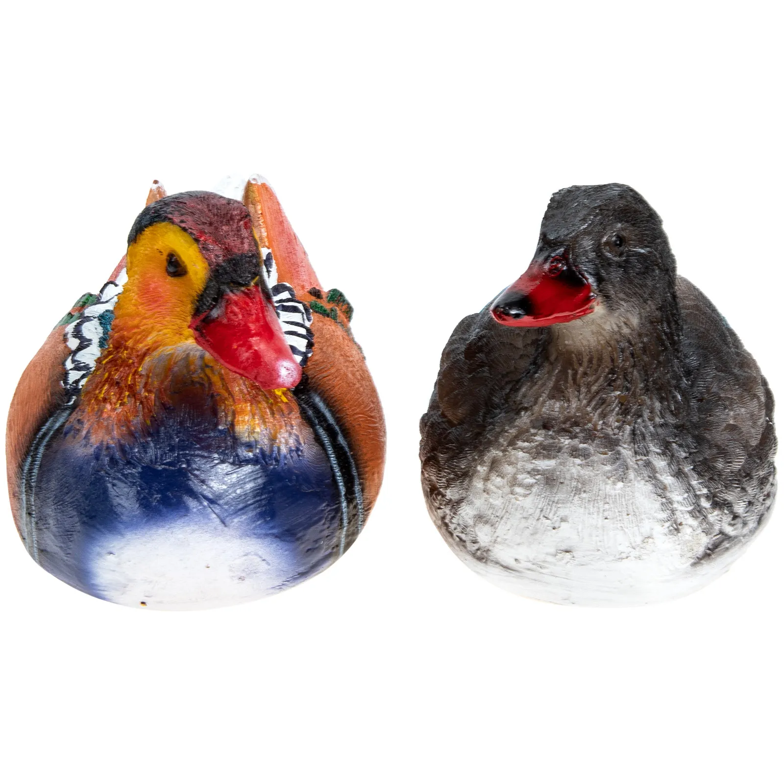 

1Pair Resin Animal Crafts Floating Duck Decor for Pool Fountain Pond Garden Yard Outdoor Water Feature Decoration