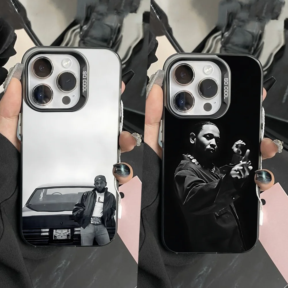 

K-KendrickS L-Lamar GNX Phone Case For iPhone 16,15,14,13,12,11,Pro,Max,Plus,Mini,XS,SE Anti Fall Black Matte Hard Bumper