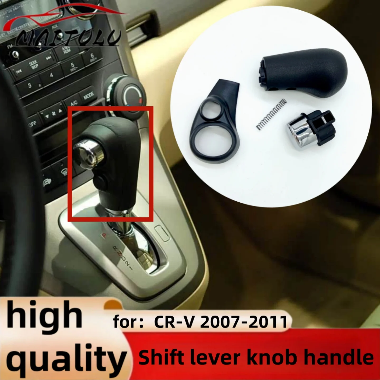 

Automatic Gear Shift Lever Shifter Knob Handle 54130-SWA-A83ZA For Honda CR-V 2007-2011 Car Parts Shift lever button