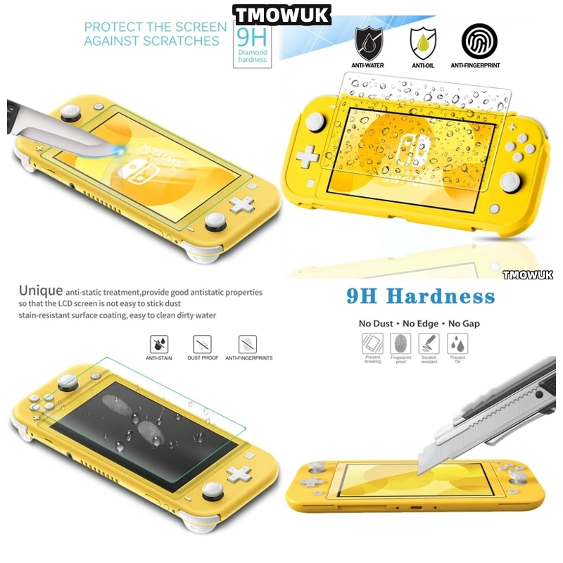

For Nintendo Switch Lite High Clarity Film, 9H, Superior Touch Sensitivity