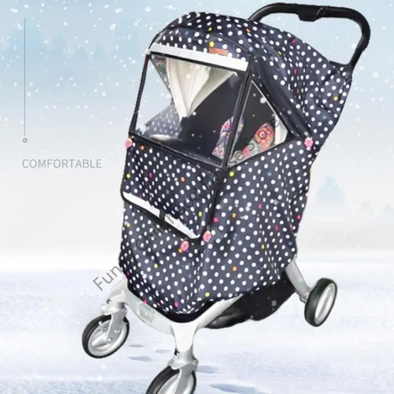 D0LA Pushchair Cofforting Cover Cover Pram Cover Weather Shield Cover