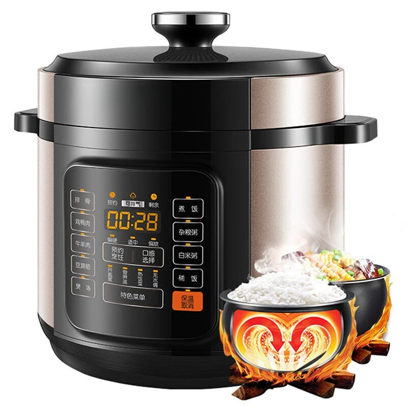 Supor electric pressure cooker high pressure cooker household double tank 6L large capacity multi-function 5-8 people