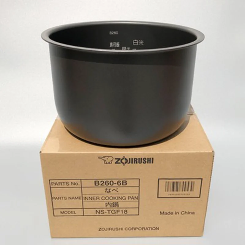 

Original Rice cooker inner bowl B260 for ZOJIRUSHI NS-WAH18C-WAQ18C replacement Inner bowl