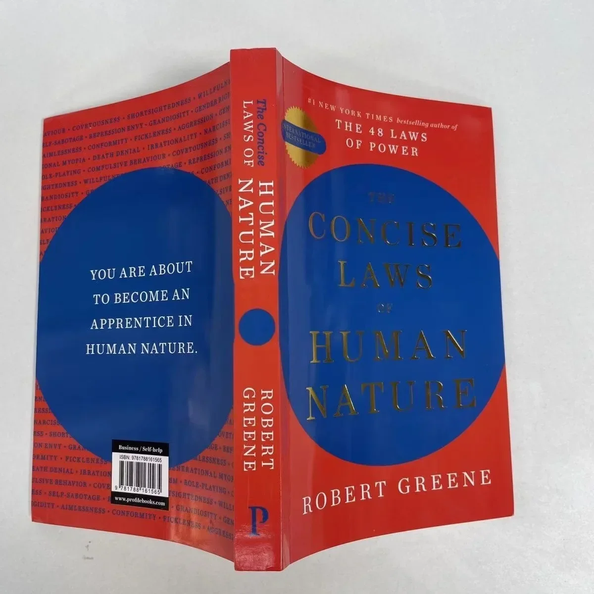 The Concise Laws of Human Nature By Robert Greene Paperback Bestselling Book in English