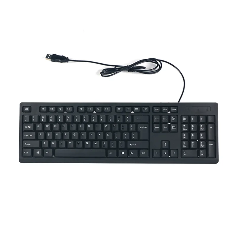 

E-commerce M120 Keyboard and Mouse Set USB Wired Office Computer Accessories Keyboard Mouse Kit