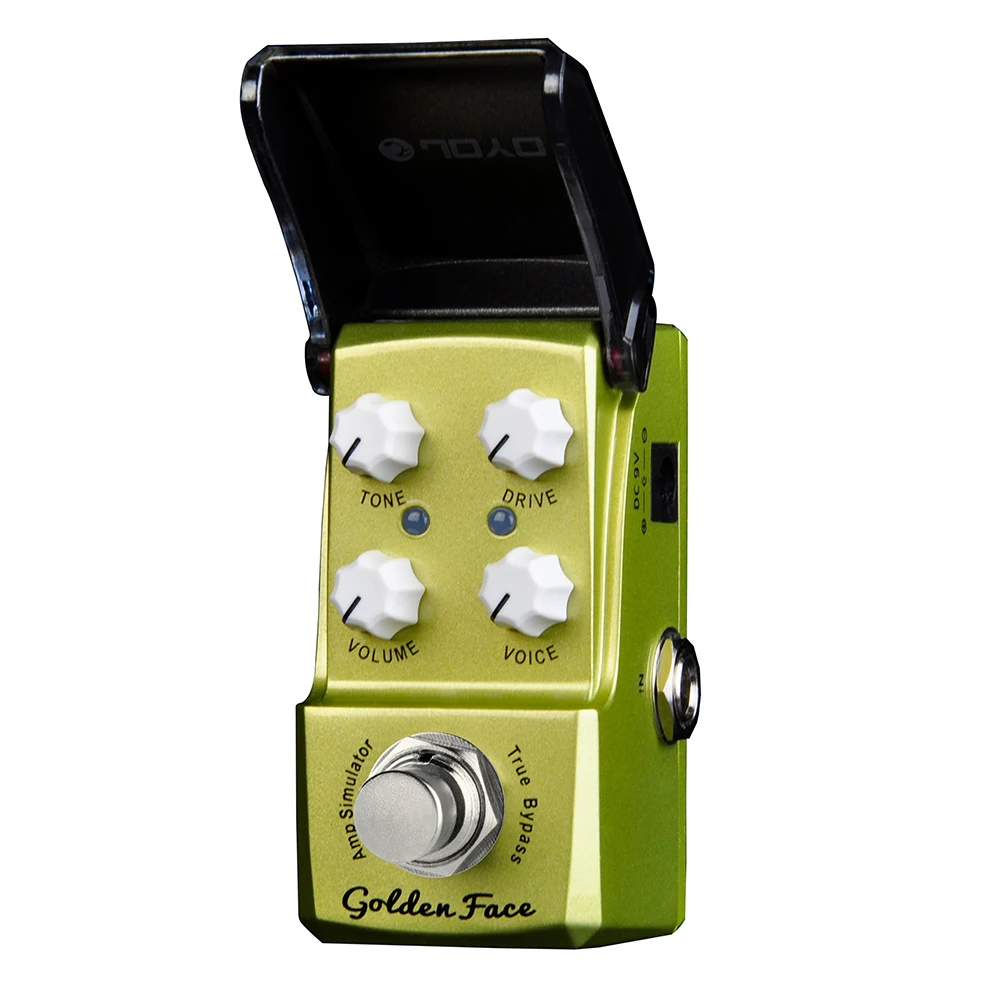 

JOYO JF-308 Golden Face Amplifier Simulator Pedal Effect High End Mids Voice Box Overdrive True Bypass Guitar Parts & Accessory