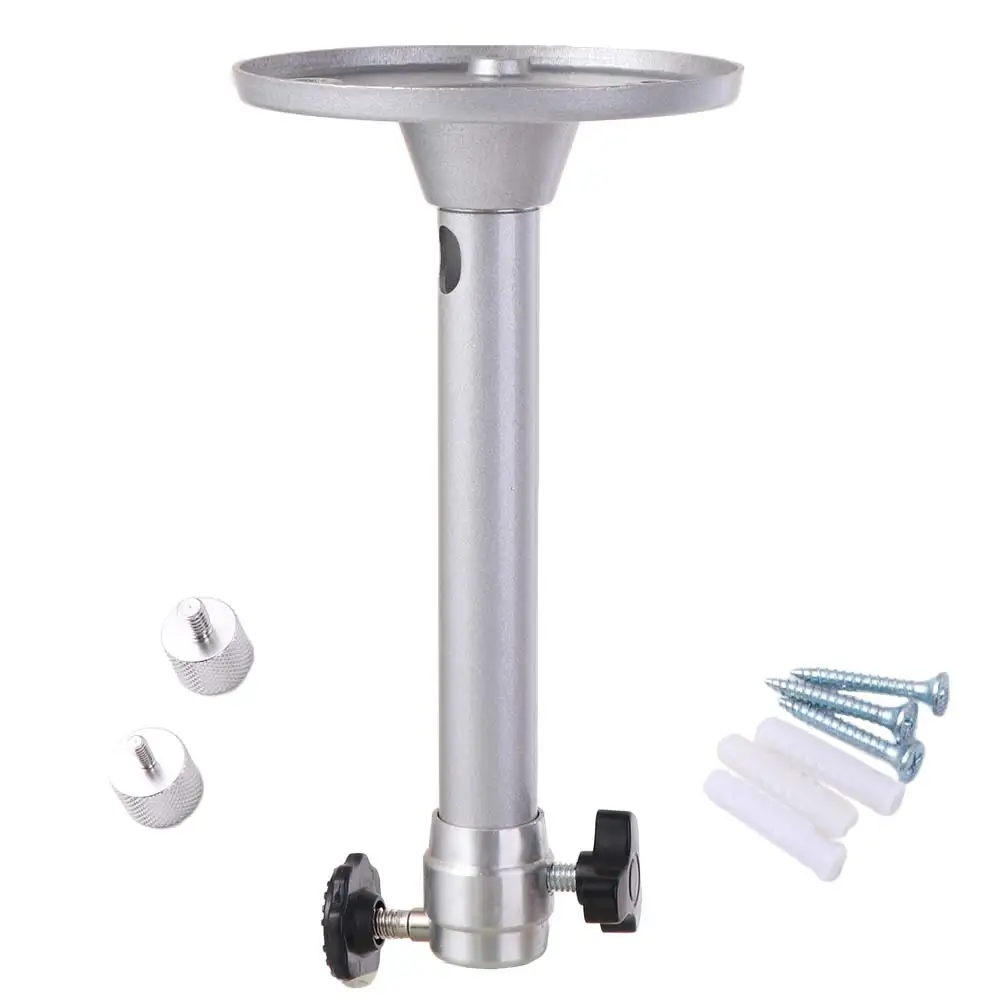 

Adjustable Projector Ceiling Stand Metal Construction 360 Degree Rotation DV Camera Holder Large Load Capacity with M6/M4 Screws