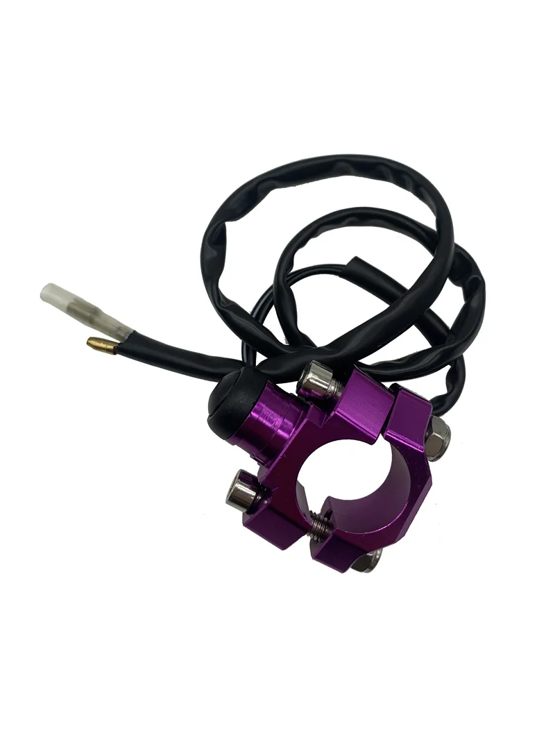 CNC Universal Motorcycle Engine Stop Start Kill Switch Momentary Push Button Switch For Yamaha Kawasaki KTM Honda CRF250 CRF450
