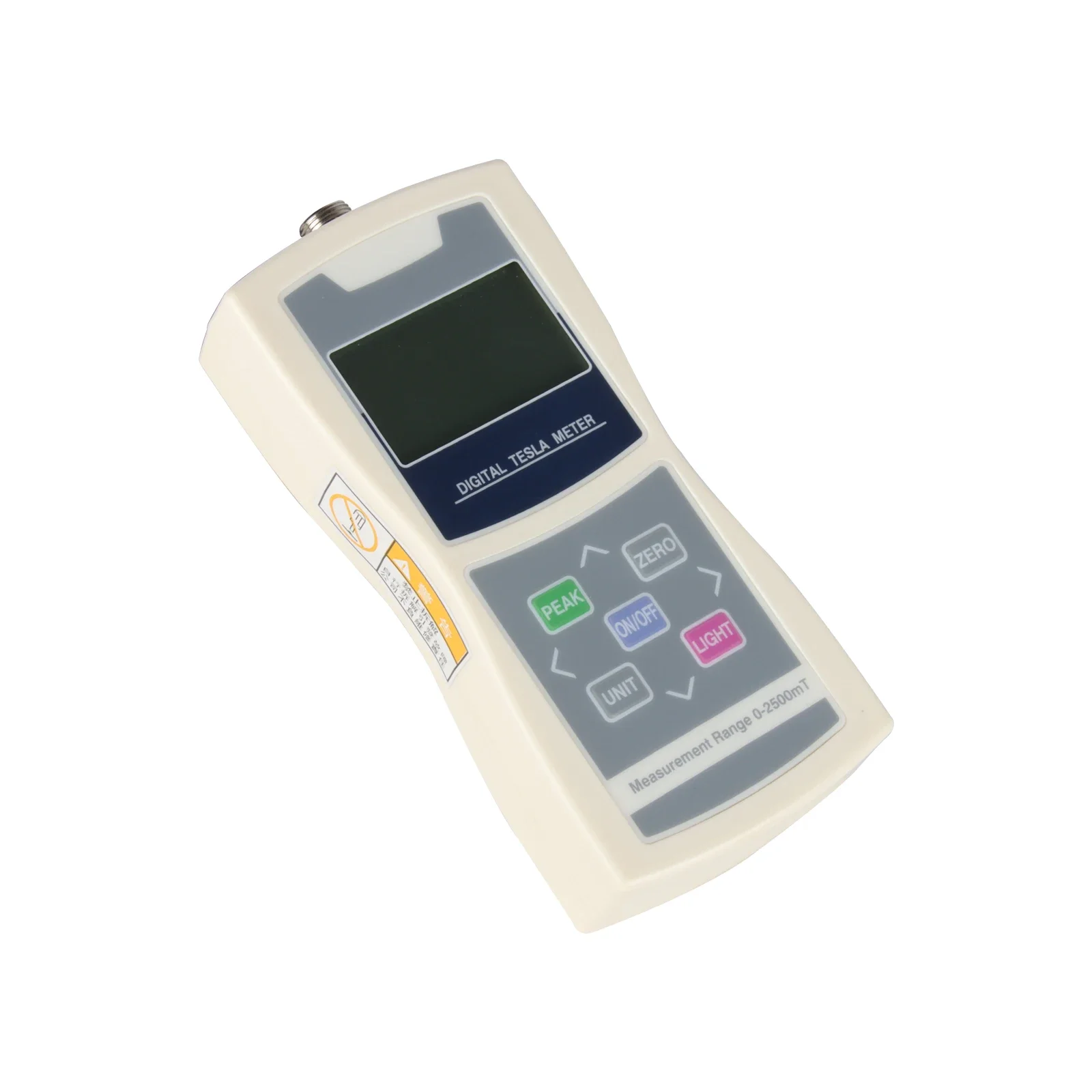 High Accuracy Magnetic Field Tester Auto-ranging 200mT/2500mT Digital te s la Meter Gaussmeter with Standard Radial Hall Probe