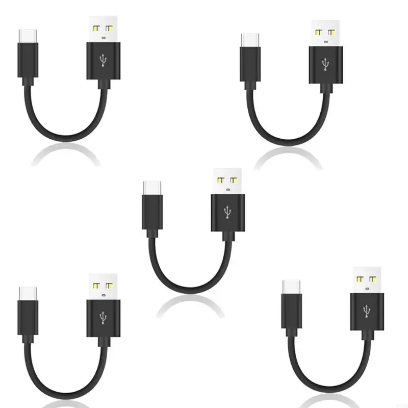 2/5/10Pcs USB to Type-C Cable Data Line for Phone 15/15 15Pro 15ProMax USB C Fast Charging Cord Support Data Transfer