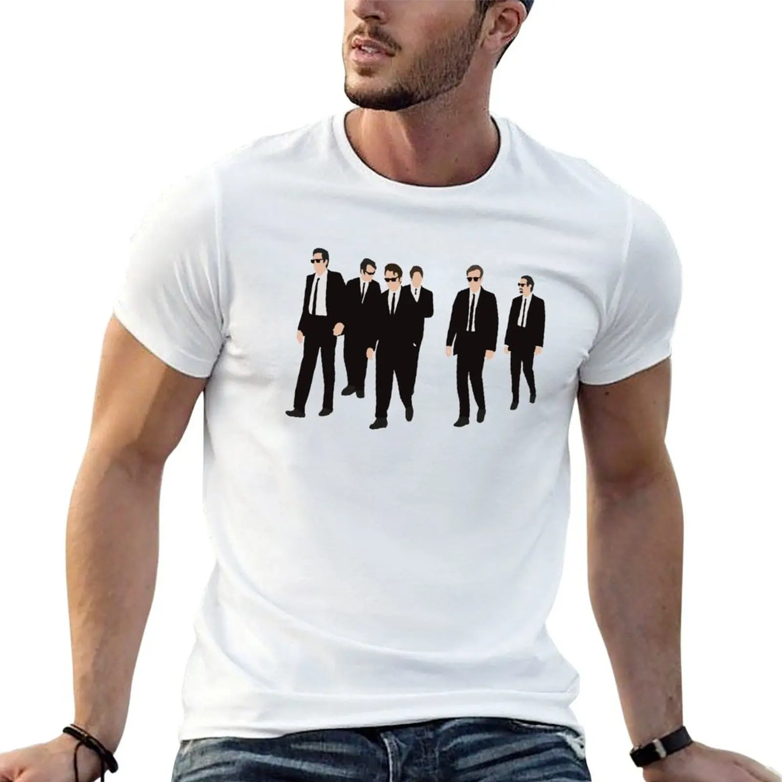 

Reservoir Dogs - Walking T-Shirt cotton t shirts high quality man t shirts graphic T-Shirt