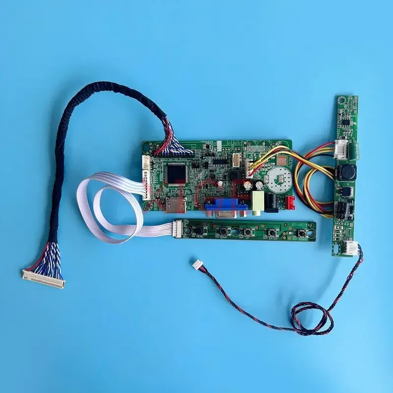 Placa controladora de controlador de Panel LCD compatible con M215HCA M215HCJ M215HJJ M215HNE Kit de matriz VGA Compatible con HDMI 21,5 "1920*1080 LVDS de 30 pines