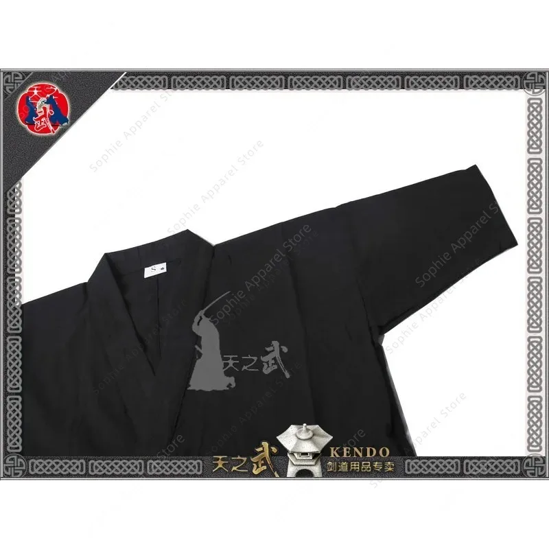 Iaido Uniform Underwear Cotton White Black Japanese Martial Art Samurai IAIDO Shitagi GI Gusoku Shita