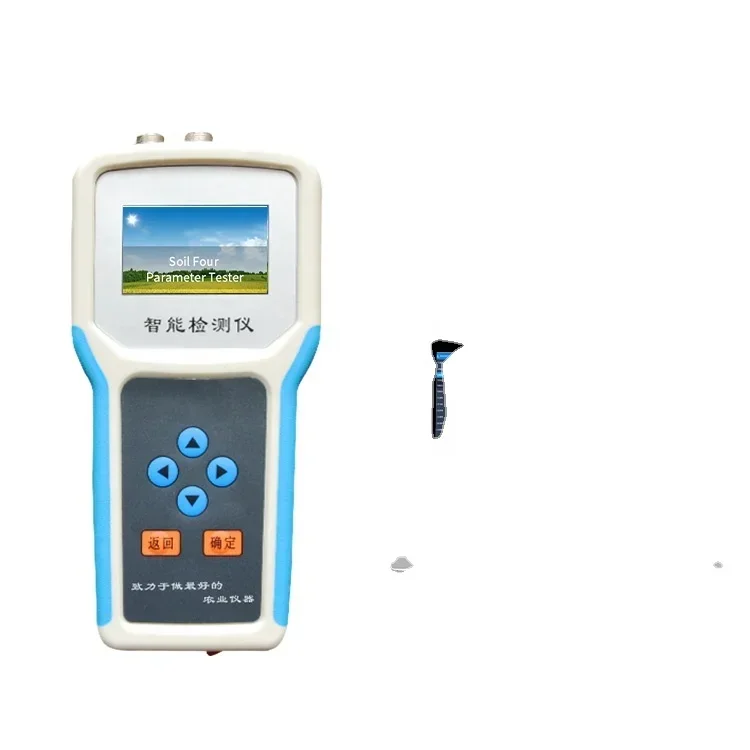 Handheld soil temperature moisture meter and salinity detector 3-in-1 multi-function soil ph detector testing equipment