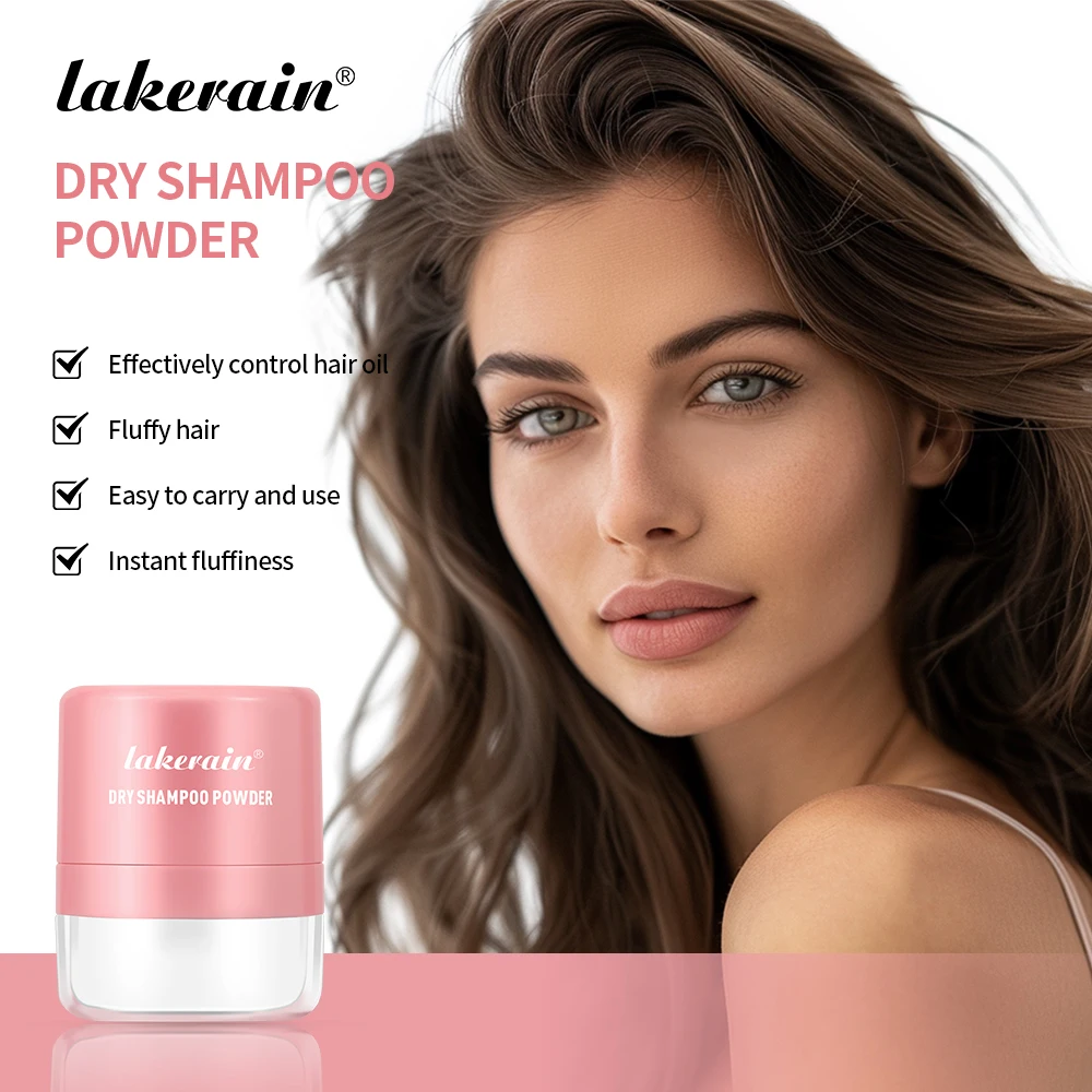 Matte Dry Hair Powder Instant Oil Control Lift Root Fluffy Hair Refresh Scalp Portable Matte Finish Hair Care Dry Hair Powder view 2