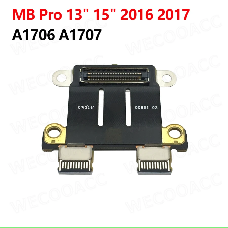 موصل Type-C لجهاز Macbook Pro ، الشاحن الأصلي ، مقبس التيار المستمر ، A1706 ، A1707 ، A1990 ، A2141 ، A2159 ، A2338 ، Air A1932 ، A2179 ، A2337
