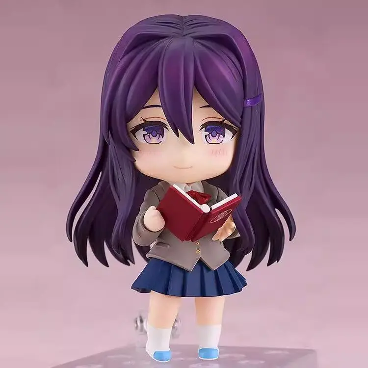Anime Actionfigur Q-Version Bewegliche Doki Doki Literature Club 2283 Yuri 1817 Monika 2250 Sayori Sammlermodell Dekoration – Detail 5