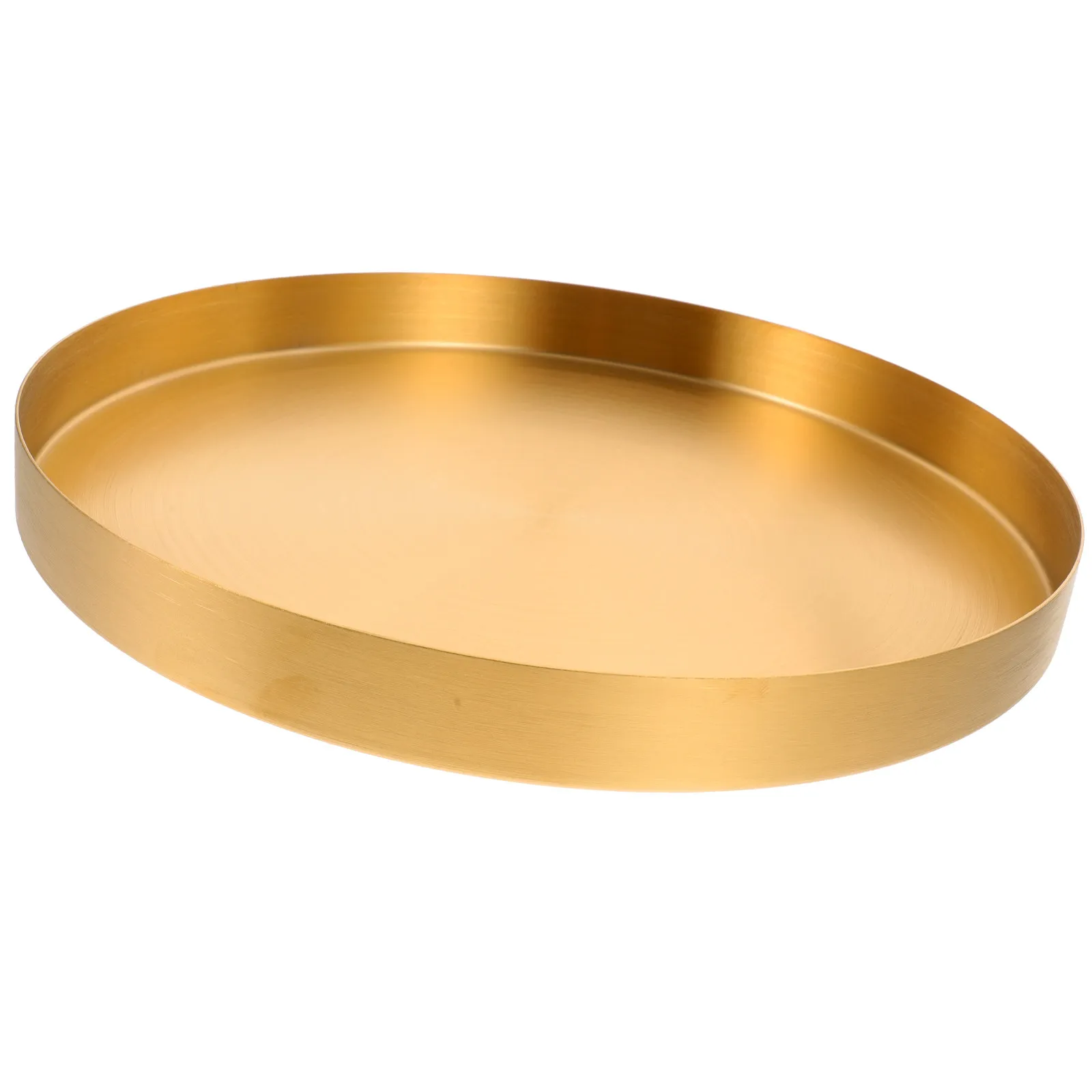 

Stainless Steel Jewelry Tray Multifunctional Desktop Storage Dish for Rings Earrings Necklaces Nordic Style Home Decor Metal