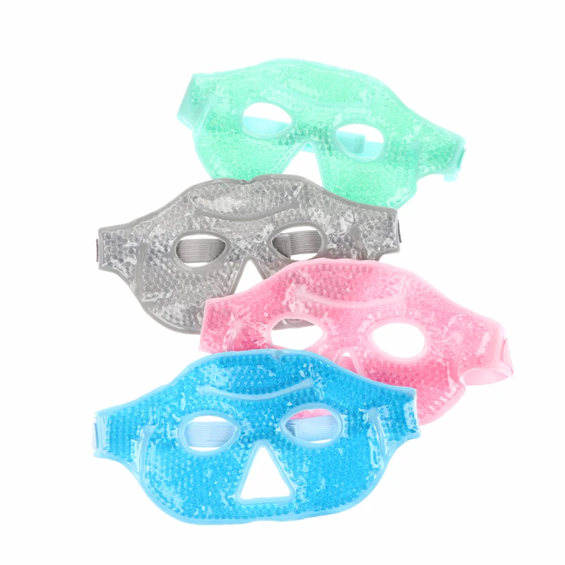 Visible Reusable Cooling Eye Mask With Gel Beads Cold Eye Compress For Puffy Eyes Stress Relief Dry Eyes SPA Skin Care Tools