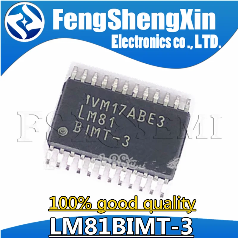 10pcs LM81BIMT-3 LM81 TSSOP-24 Chips