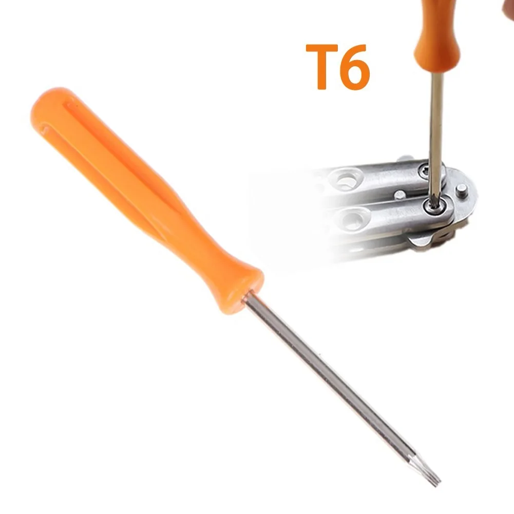 Torx T6 Screwdriver T6 Solid Tip Security Opening Screwdriver Special Screwdriver Screw Driver For Game Console Repair Tools
