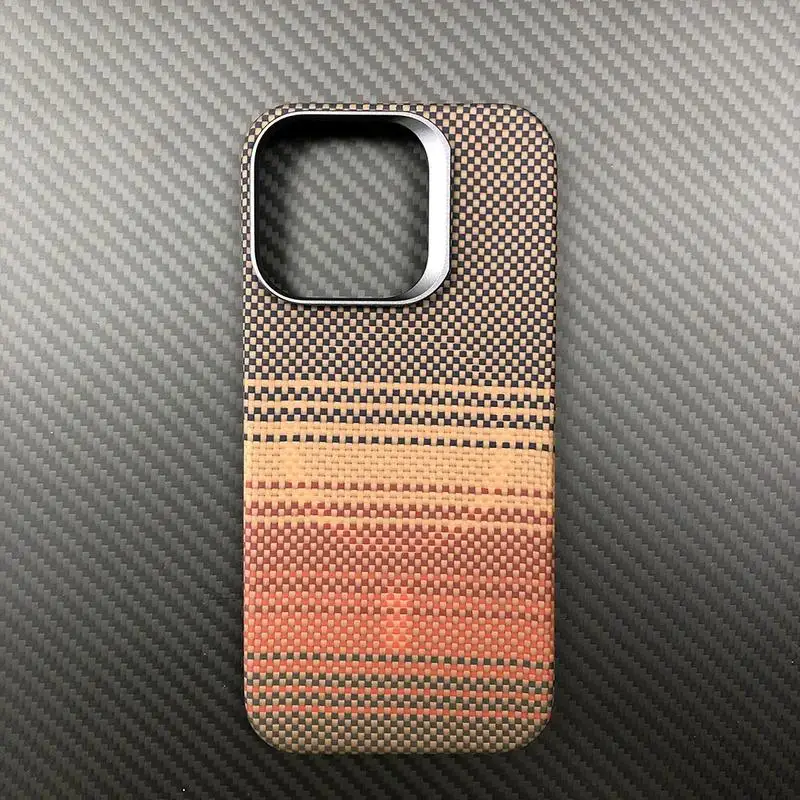 

Phone sunset 16 pro 16PM carbon aramid fiber ip16pm wireless charging magnetic
