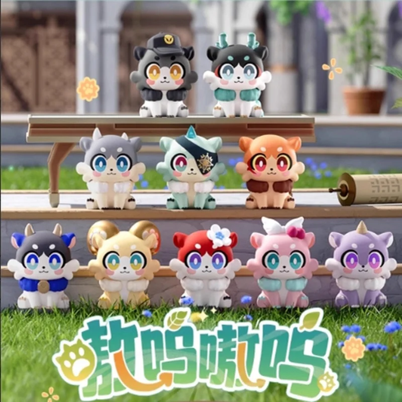 Honkai Star Rail Awoo Chimera تأثيري سطح المكتب زخرفة أنيمي الكرتون تحصيل ملحق العصرية صندوق أعمى هدية الهالوين