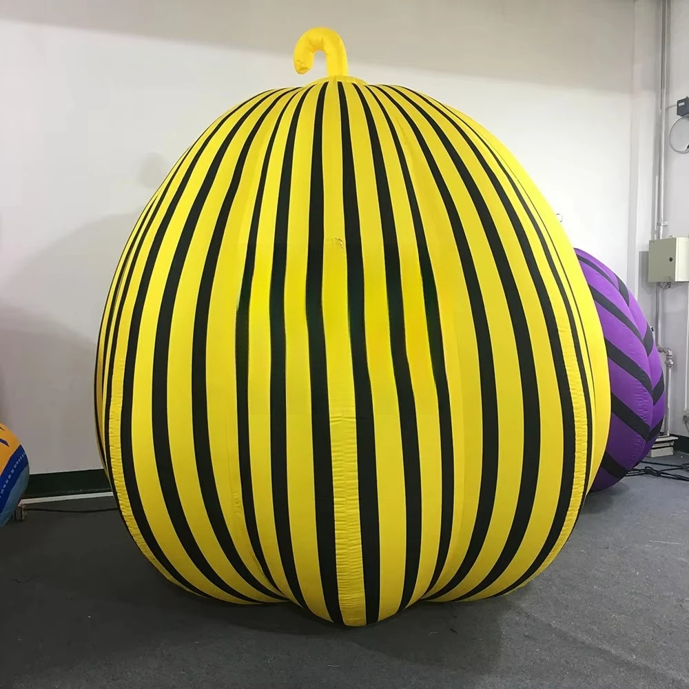 Inflatable Polka Dot Pumpkin Balloon Stage Birthday Halloween Party Decoration
