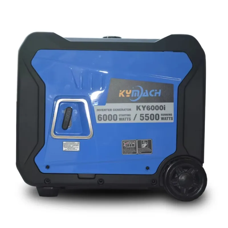 Générateur Double tension essence 5kva, Super silencieux, 120V/240V, pour Camping et usage domestique, vente en gros unique